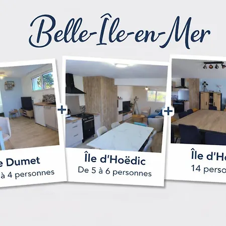Hébergement de vacances Belle-île-en-mer - Max. 24 Personnes